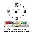 Часы настенные DIY Clock NEW black 2 с цифрами