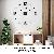 Часы настенные DIY Clock NEW black 2 с цифрами