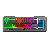 Игровой проводной геймерский комплект 4 в 1 с подсветкой RGB, мышка, наушники с микрофоном, клавиатура, коврик 