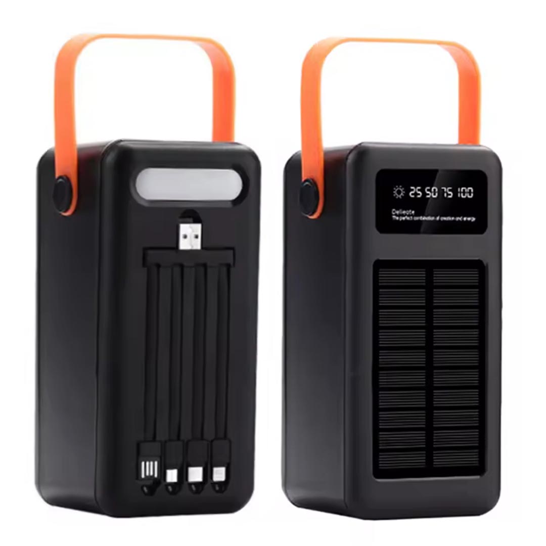 Power Bank 120 000mAh с фонариком, цифровым дисплеем и быстрой зарядкой 22,5W, для телефонов, планшетов, ноутбуков