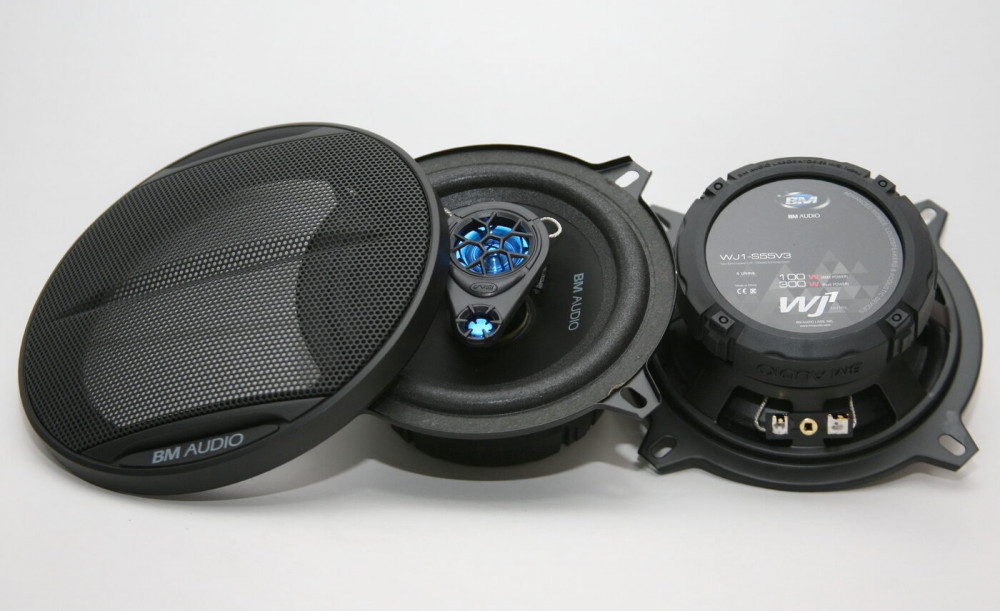 Автоакустика 13см BOSCHMANN BM AUDIO WJ1-S55V3 300W 3х полосная