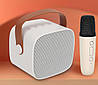 Детское беспроводное караоке колонка с 1 микрофоном, USB, Bluetooth, FM-радио, функция изменения голоса