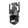 Вулична камера безпеки P11-qq6 8MP 360° з подвійними об