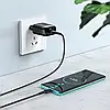 Сетевое зарядное устройство HOCO C72Q Type-C QC3.0 (1 USB, 3A MAX) 18W + кабель Type-C 1 м