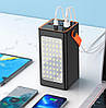 Power bank 100000 mAh з ліхтариком і швидким заряджанням 22,5W