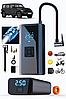Портативный USB насос для шин с сенсорным ЖК дисплеем - для авто, мопедов и велосипедов