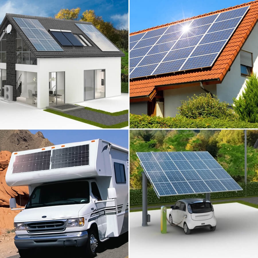 Солнечная панель 100 W. Монокристаллическая панель - Купить в интернет ...